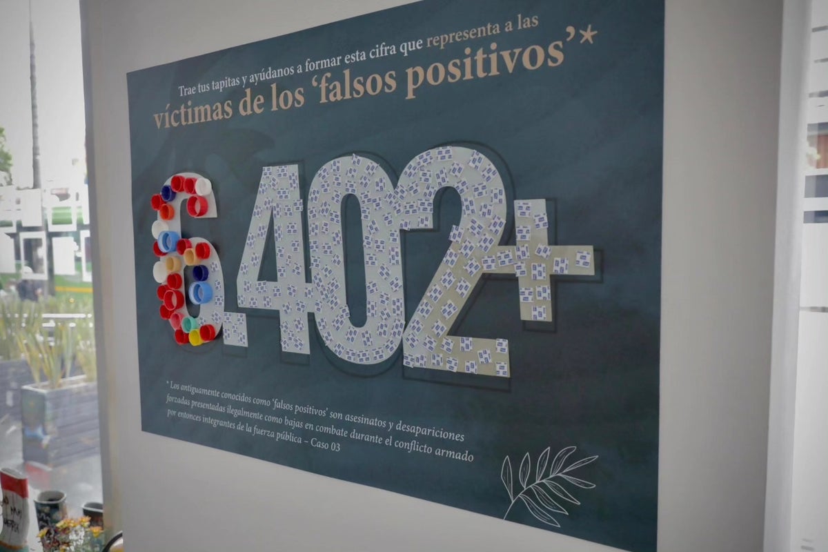 Imagen ilustrativa de los 6.402 casos de falsos positivos que calcula la JEP