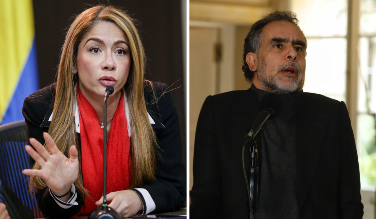 Catherine Juvinao y Armando Benedetti