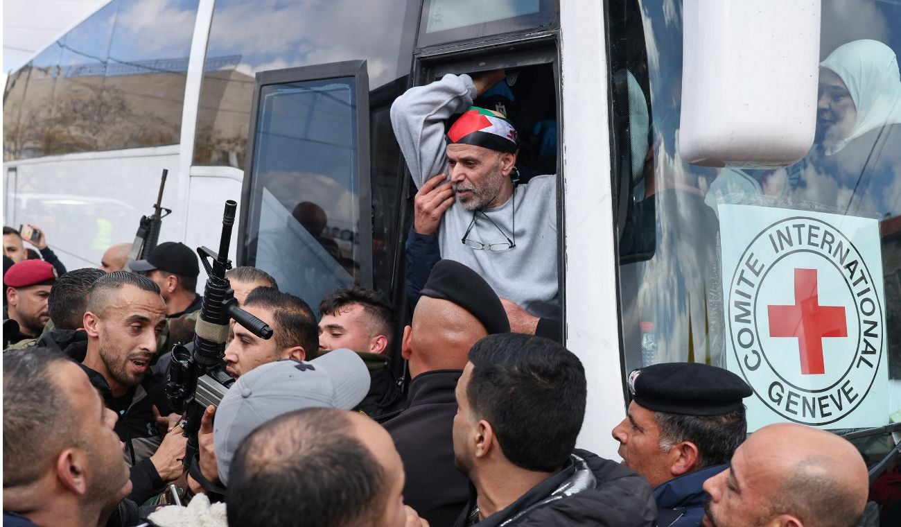 Liberación de palestinos