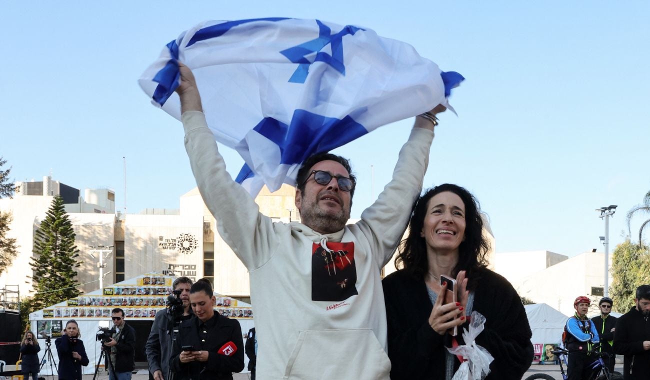 Israel celebra la liberación de rehenes