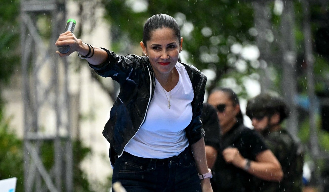 Luisa González, candidata a la Presidencia de Ecuador