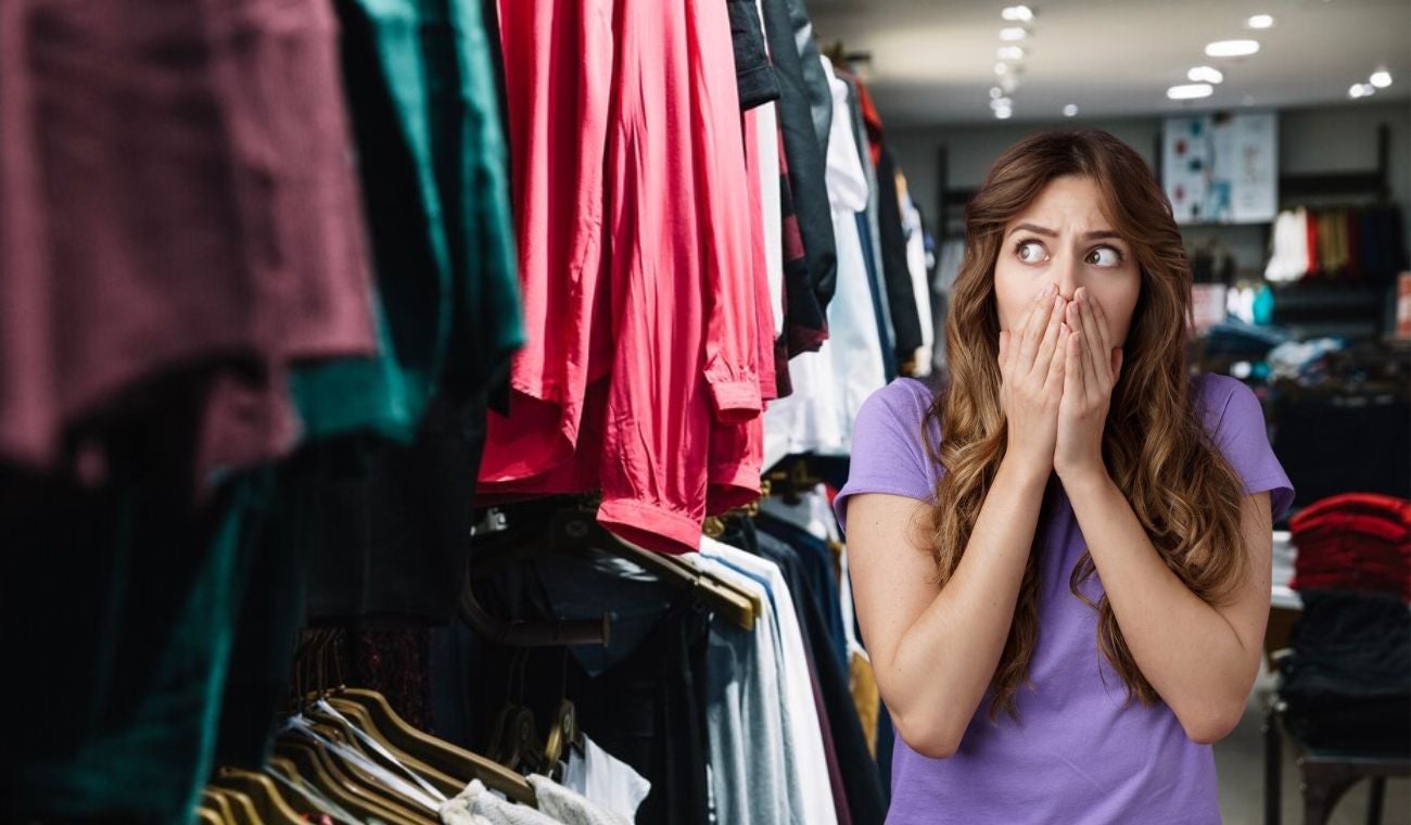 Marca de ropa en quiebra