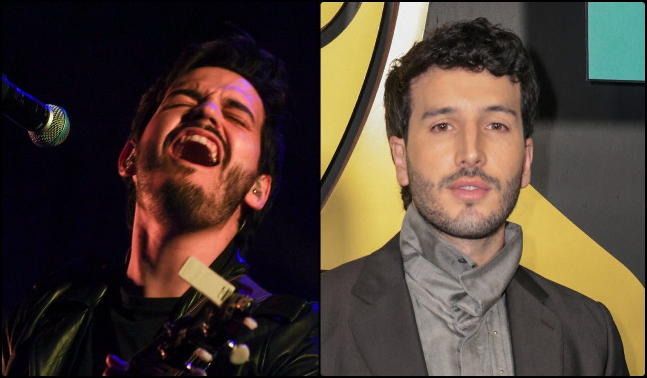 Juan Pablo Villamil, de Morat, y Sebastián Yatra
