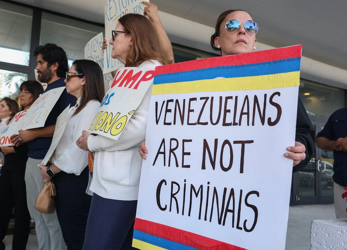 Migrantes en Estados Unidos protestan por nuevas medidas antiinmigración de Trump