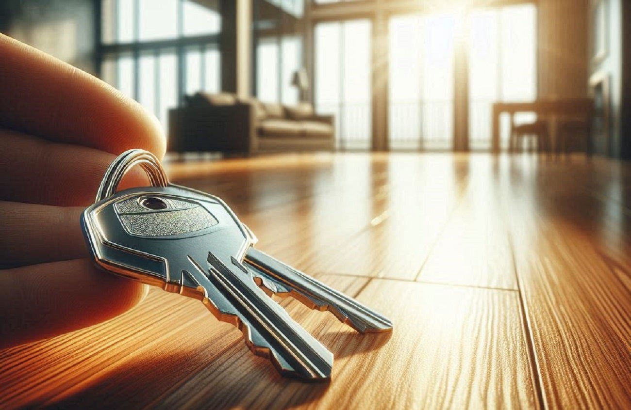 Imagen ilustrativa de una persona con vivienda propia.