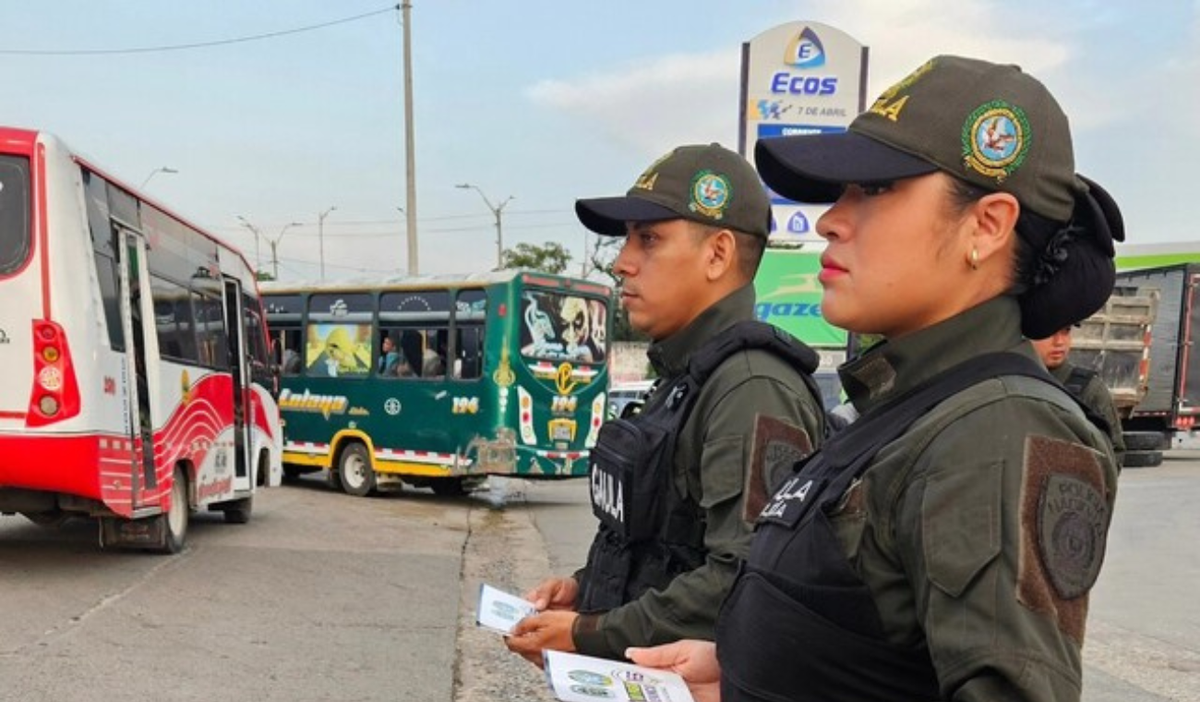 La Policía colombiana