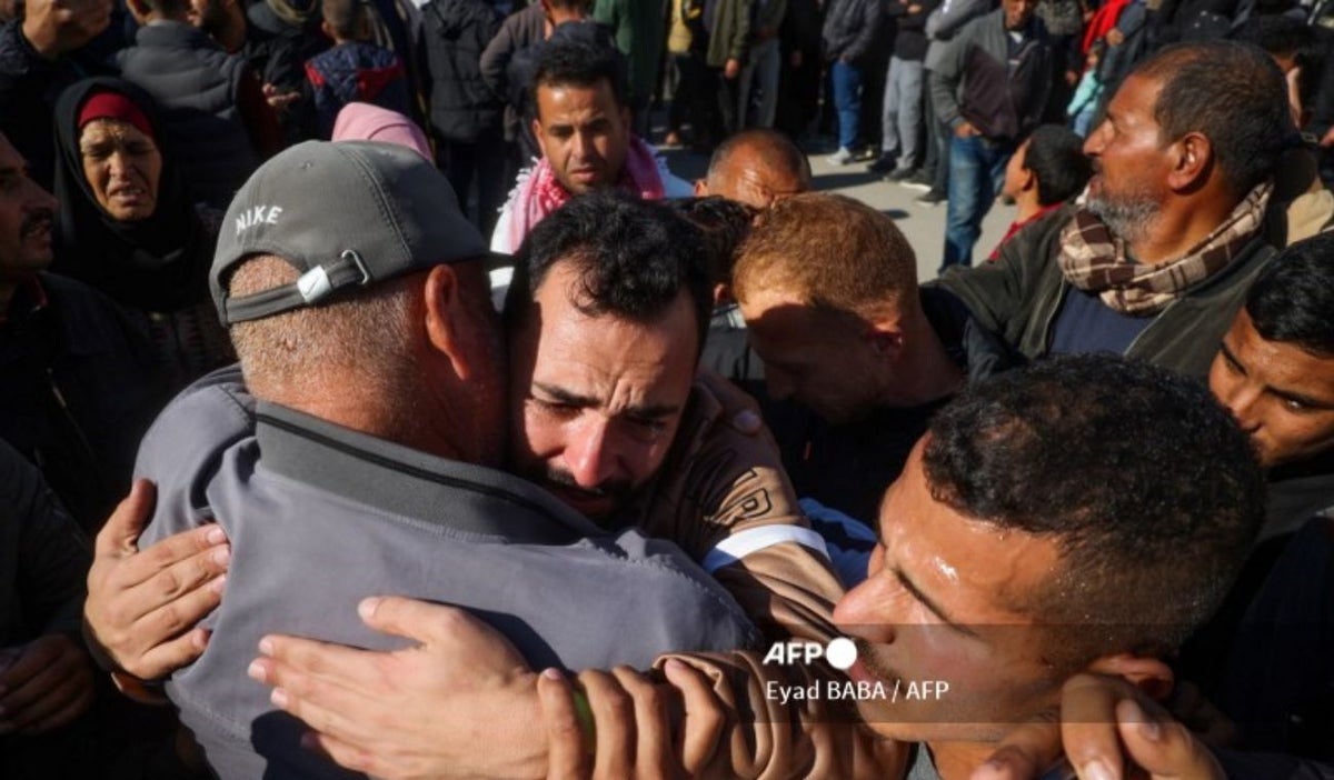 Presos liberados en Gaza