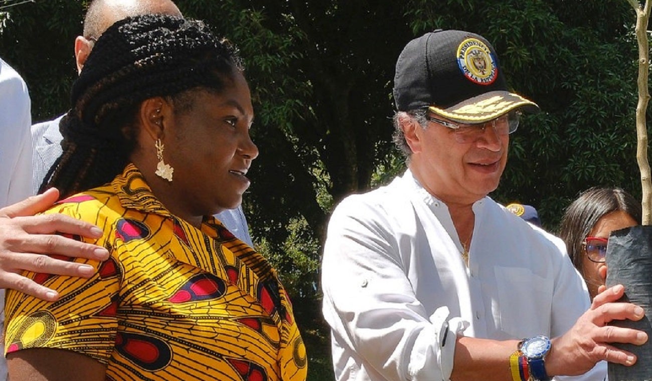Reencuentro de Petro y Francia Márquez en el Cauca