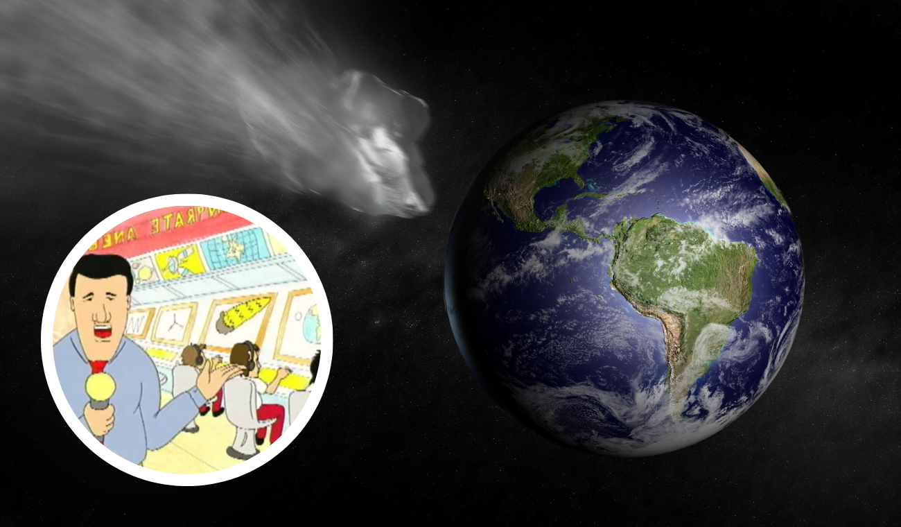 Serie PREDICE el ASTEROIDE que chocaría con COLOMBIA