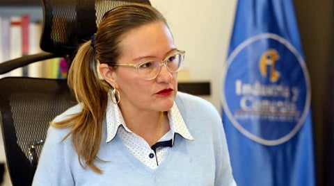 La superintendente de Industria y Comercio, Cielo Rusinque