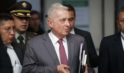 El expresidente Álvaro Uribe Vélez