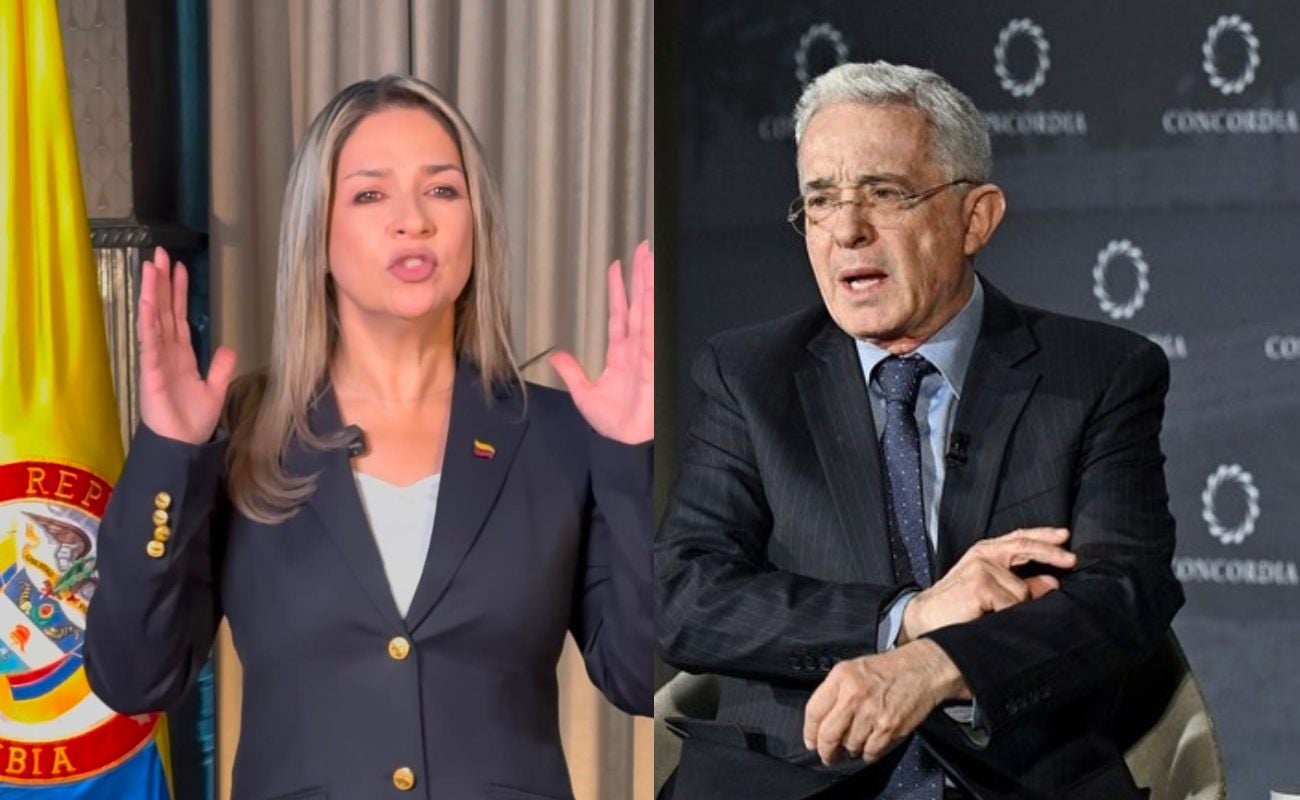 Vicky Dávila dijo si elegiría a Álvaro Uribe como vicepresidente