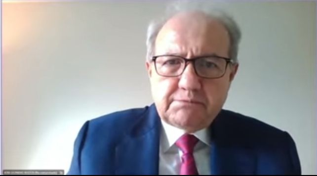 Leónidas Bustos, expresidente de la Corte Suprema