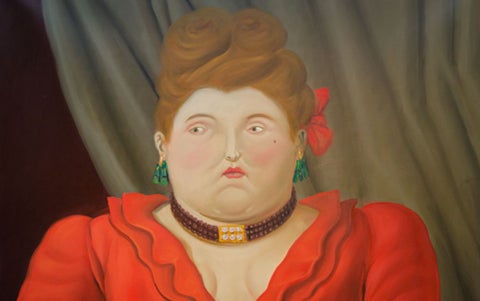 Society Woman, obra de Fernando Botero