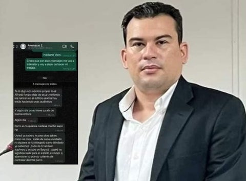 Contralor distrital de Buenaventura José Alfredo Lobato Monsalve