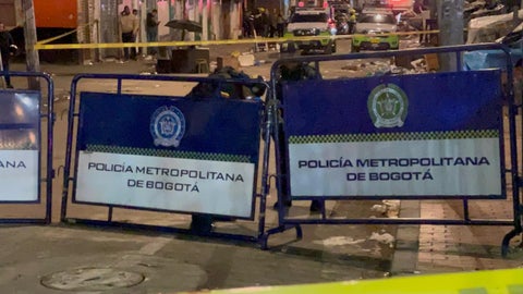 Ataque con granada en centro de Bogotá
