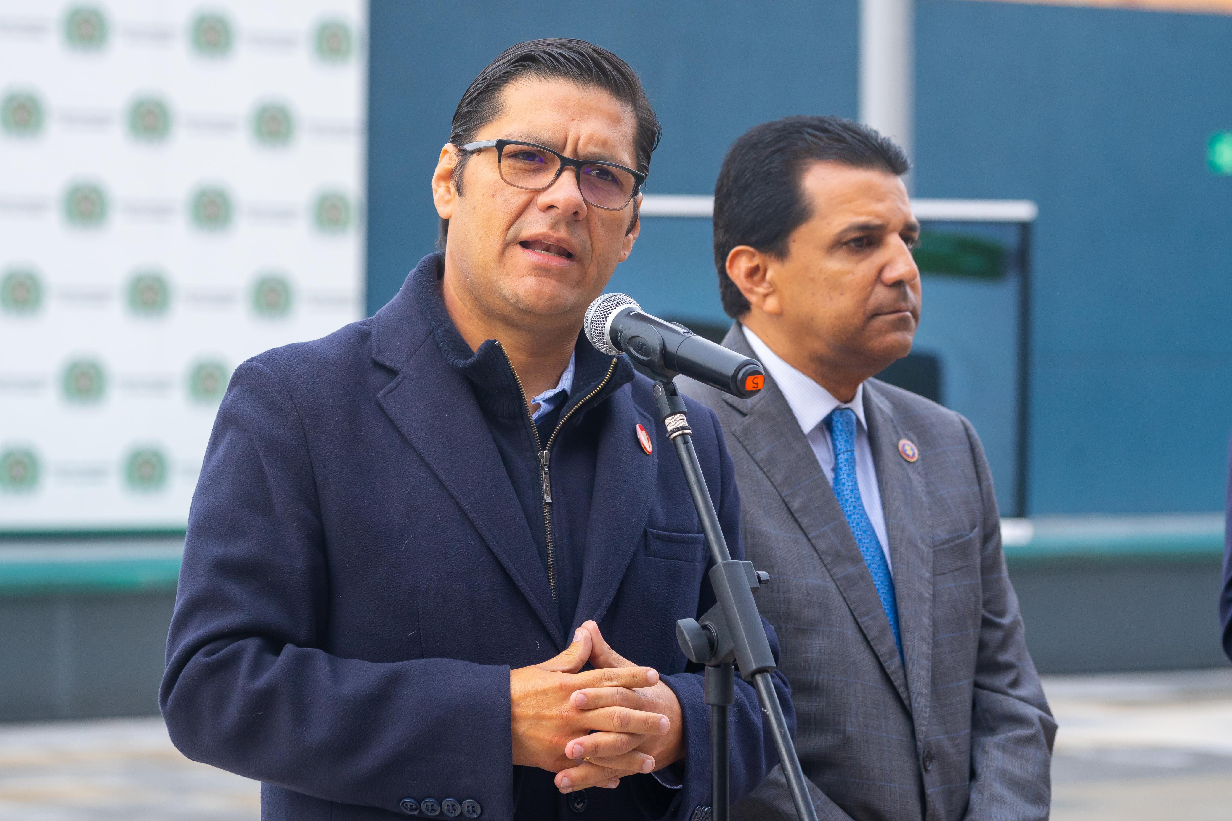Secretario de Seguridad, César Restrepo l Bogotá l Febrero 2025