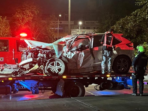 Accidente en Bogotá