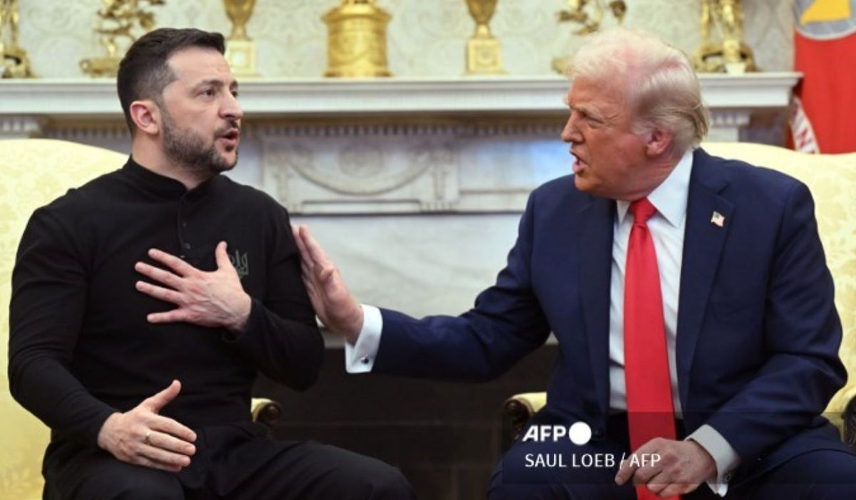 Zelenski y Trump