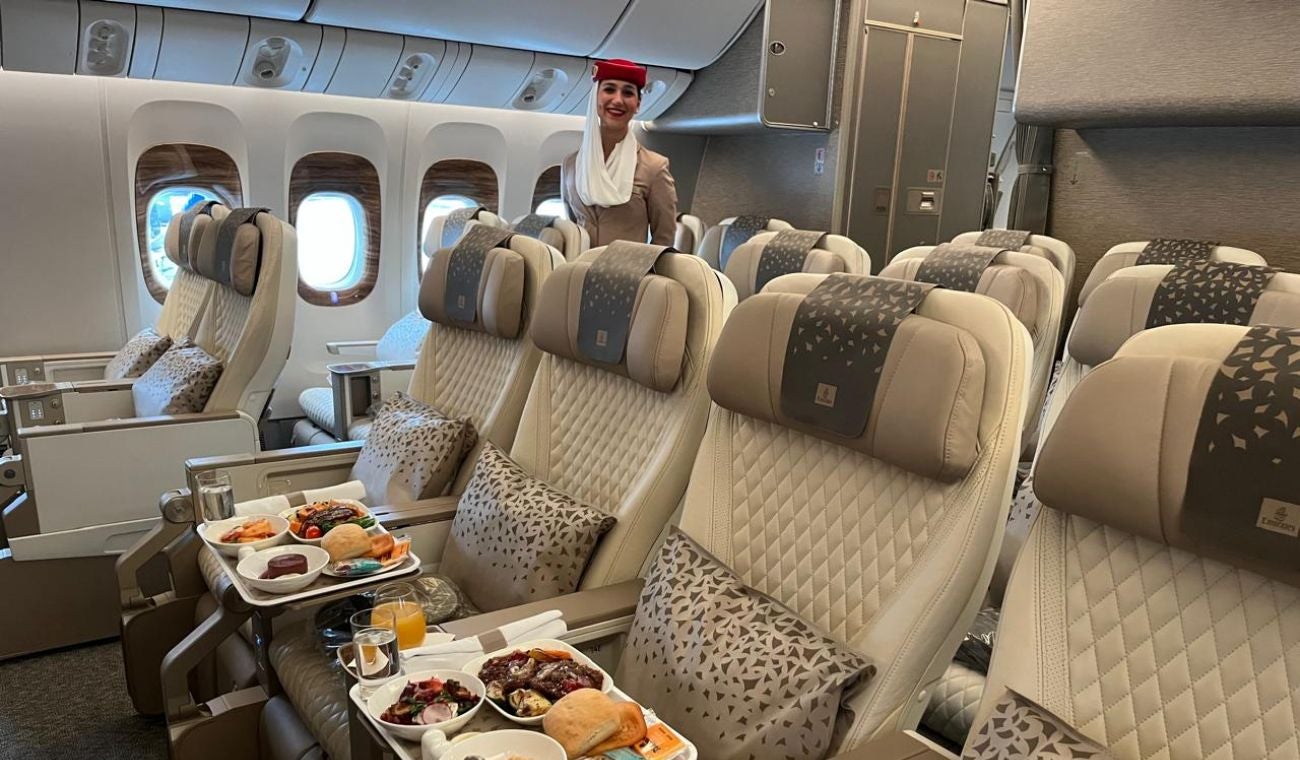Emirates clase turista premium