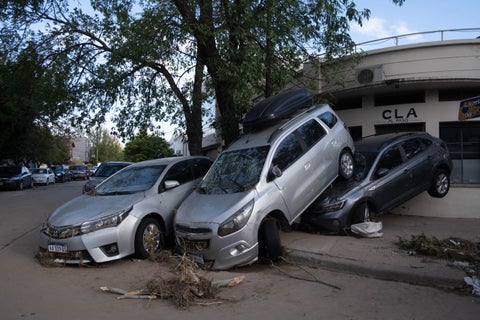 Temporal en Bahía Blanca, Argentina
