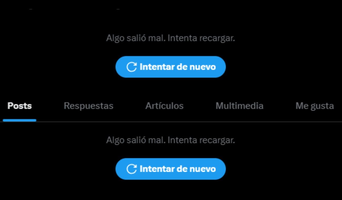 Caída de la red social X