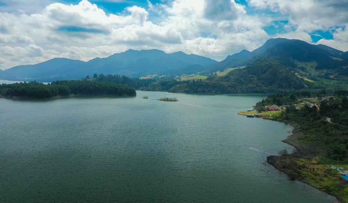 Embalse del Neusa, uno de los que se mantiene en alerta en Cundinamarca