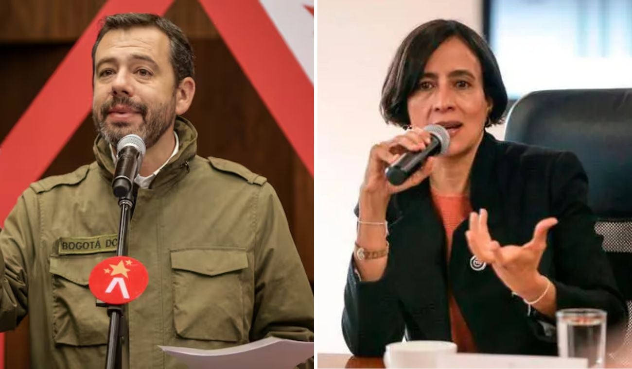 Carlos Fernando Galán y Susana Muhamad