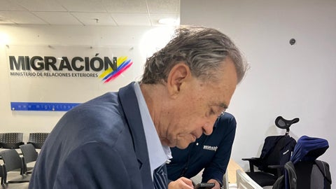 Carlos Enrique Lehder Rivas, en su llegada a Colombia