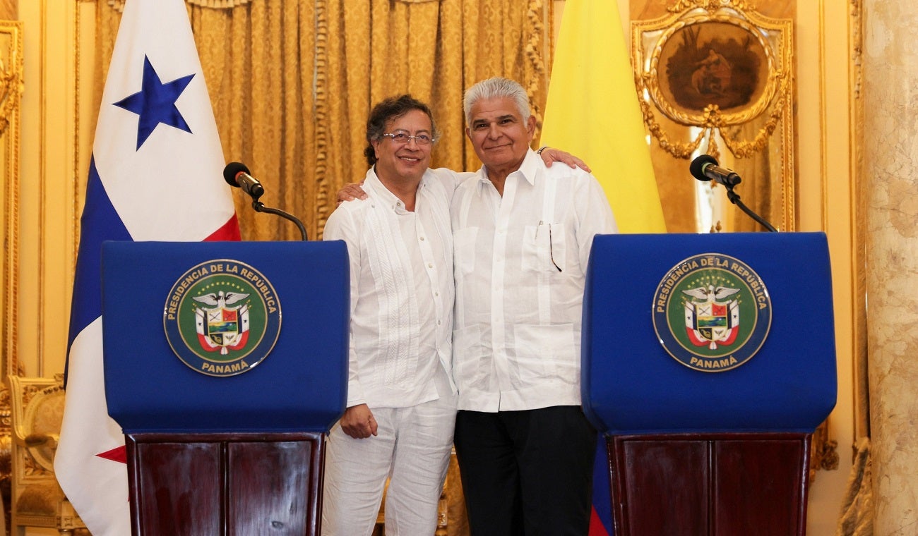 De qué hablaron Petro y el presidente de Panamá