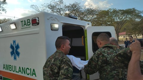 Enfrentamientos en zona rural de Algeciras, Huila