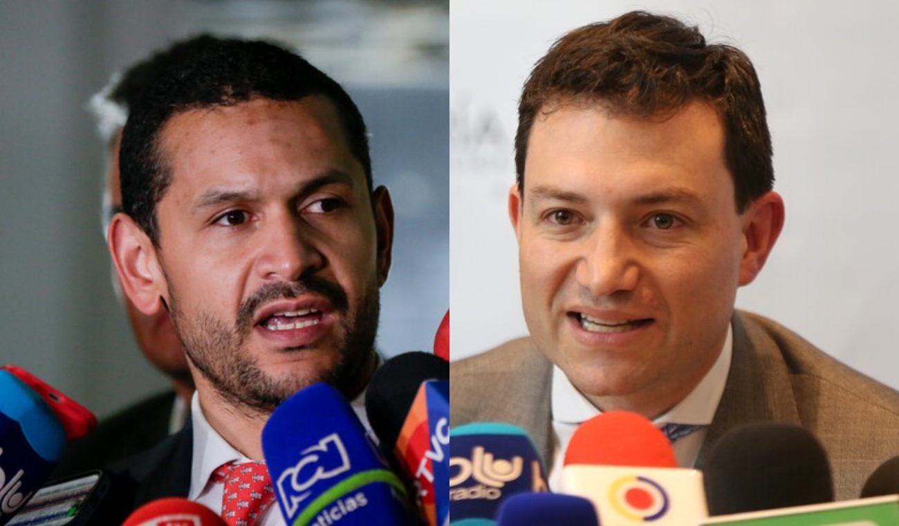 Felipe Córdoba y Daniel Palacio, candidatos presidenciales