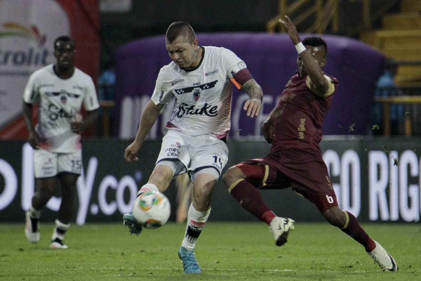 [Fotos] Tolima sacó un empate en su visita a Fortaleza