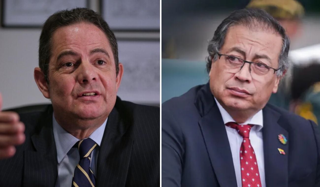Germán Vargas Lleras y Gustavo Petro