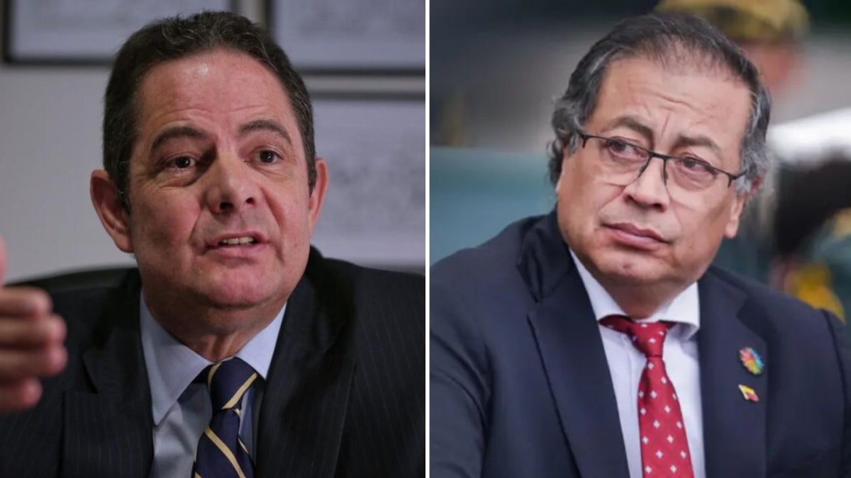 Germán Vargas Lleras y gustavo petro