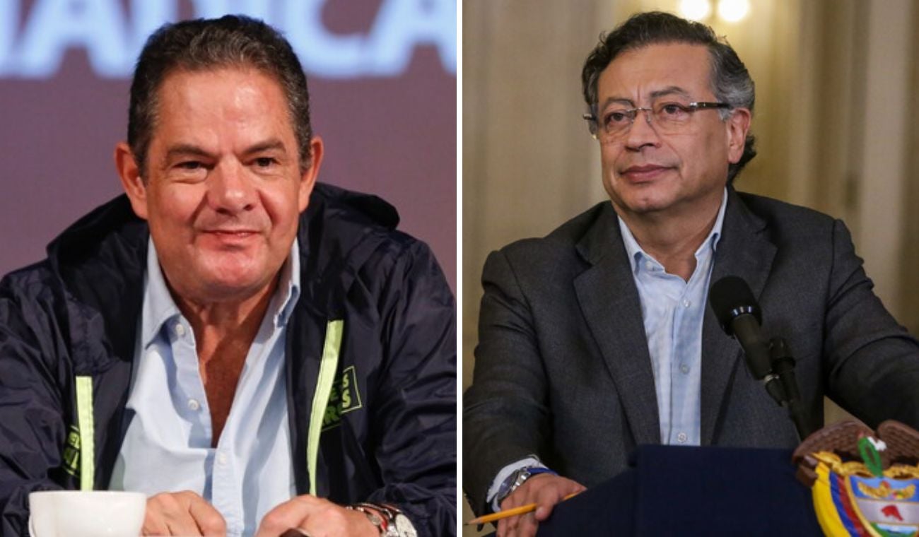 Germán Vargas Lleras y Gustavo Petro