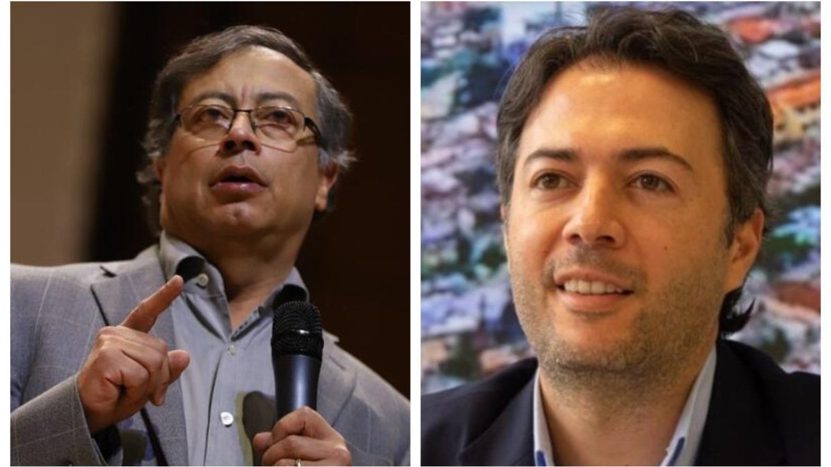 Gustavo Petro y Daniel Quintero