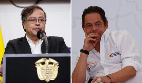 Gustavo Petro y Germán Vargas Lleras