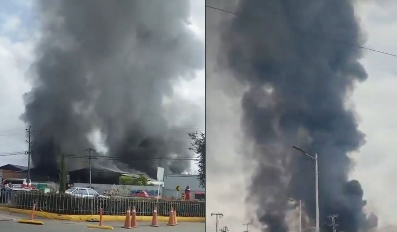 Incendio en Mosquera
