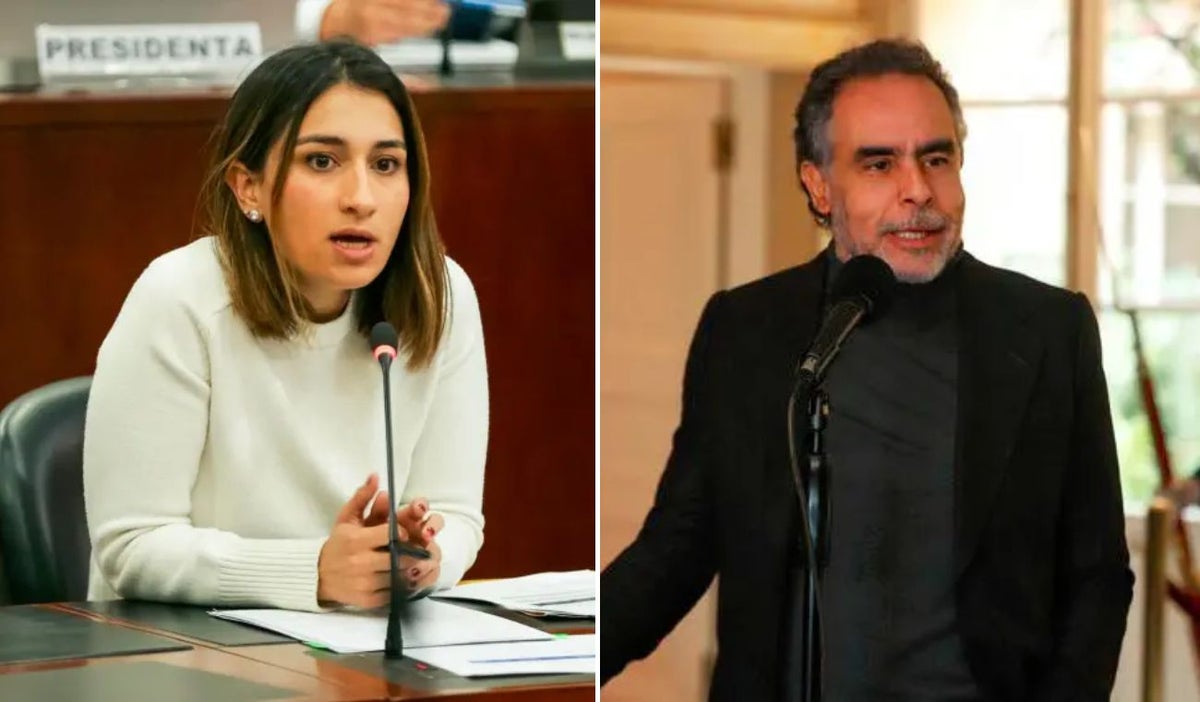 Laura Sarabia y Armando Benedetti