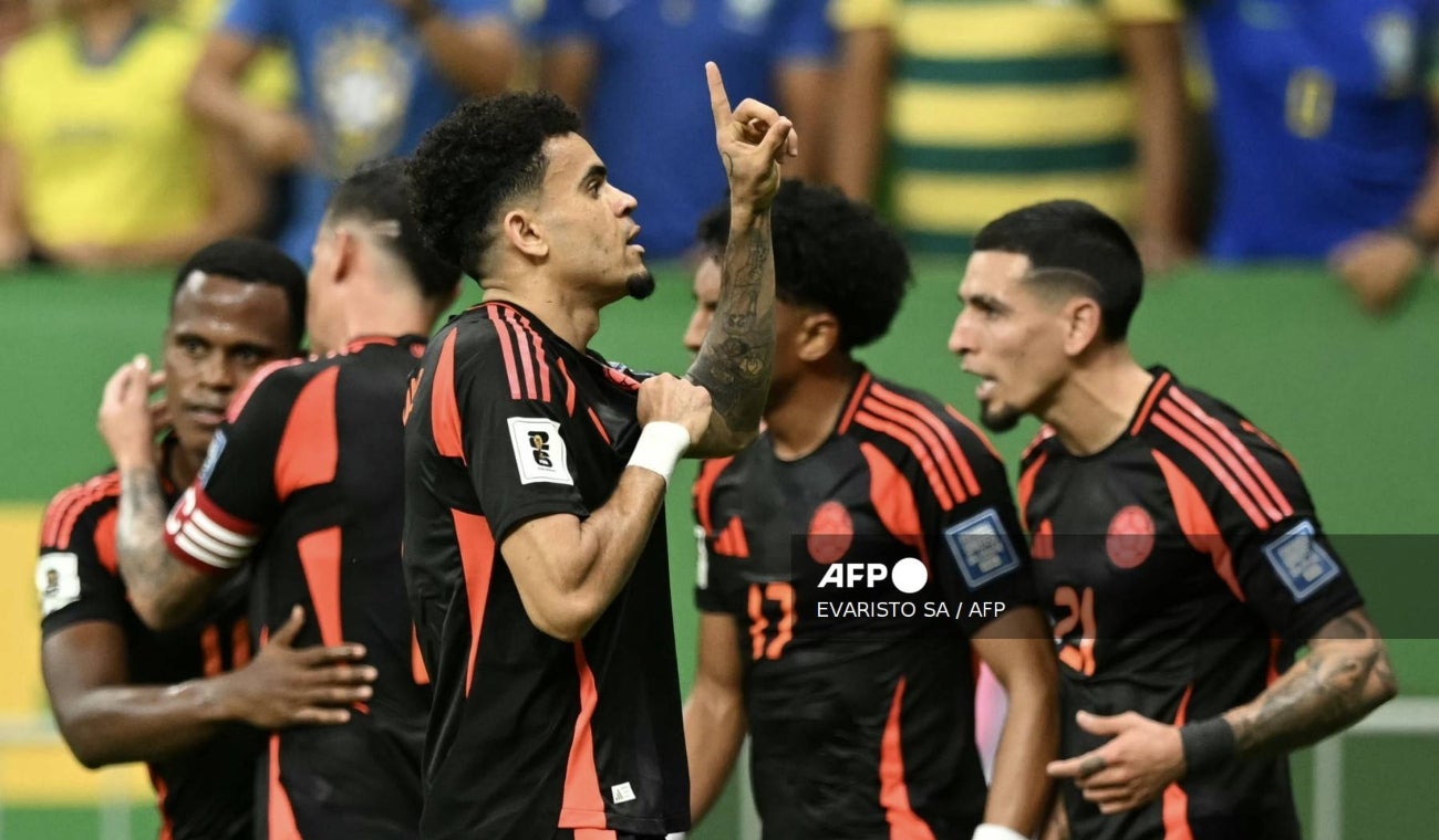 LUIS DÍAZ corta la MALA RACHA de COLOMBIA ante BRASIL