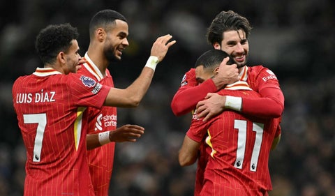 Luis Díaz con Liverpool