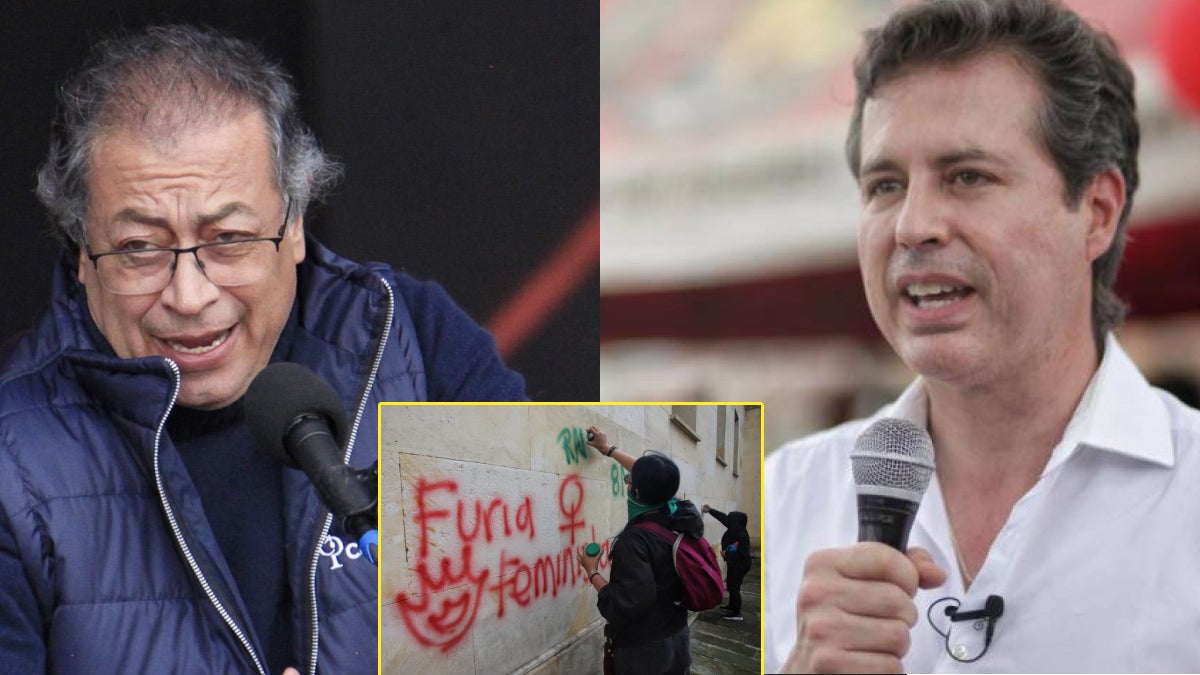Petro le responde a Galán tras reclamo por protestas