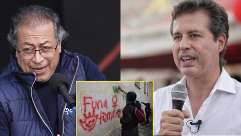 Petro le responde a Galán tras reclamo por protestas