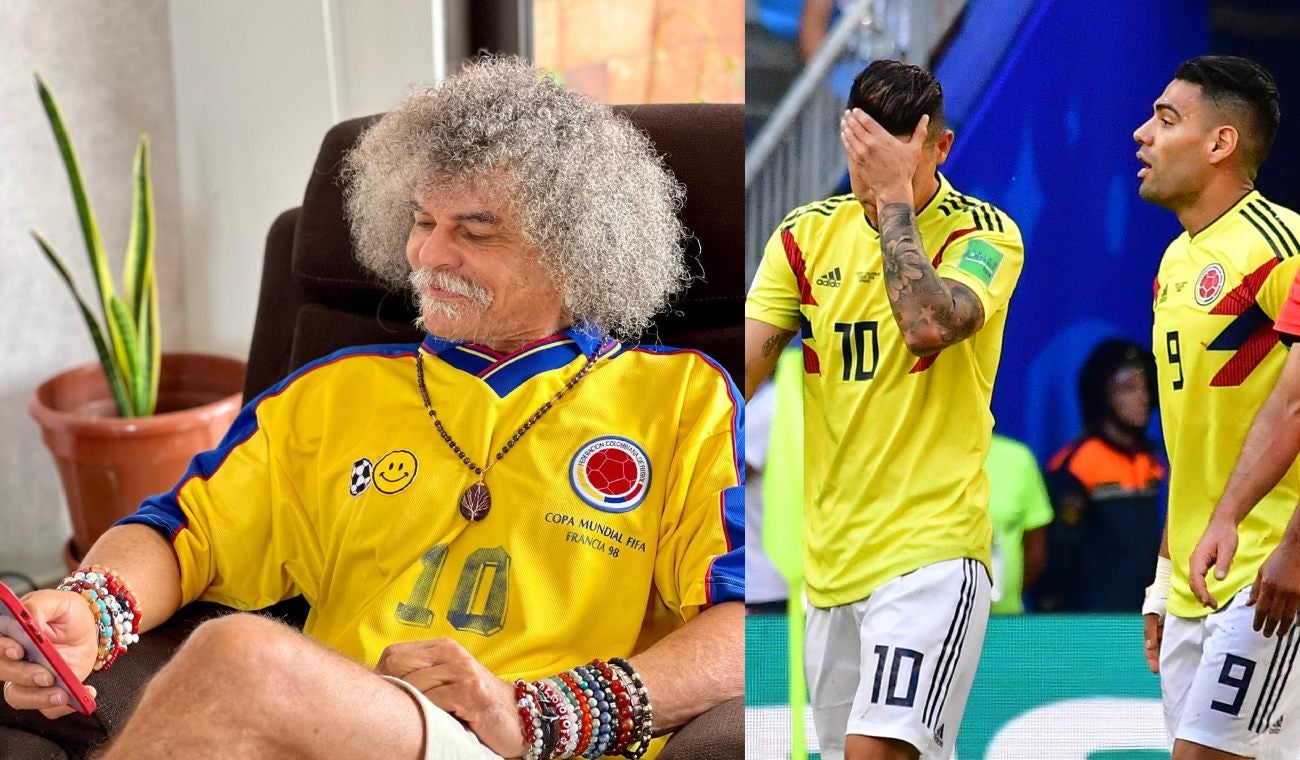'Pibe' Valderrama dio top 3 de Selección Colombia sin James
