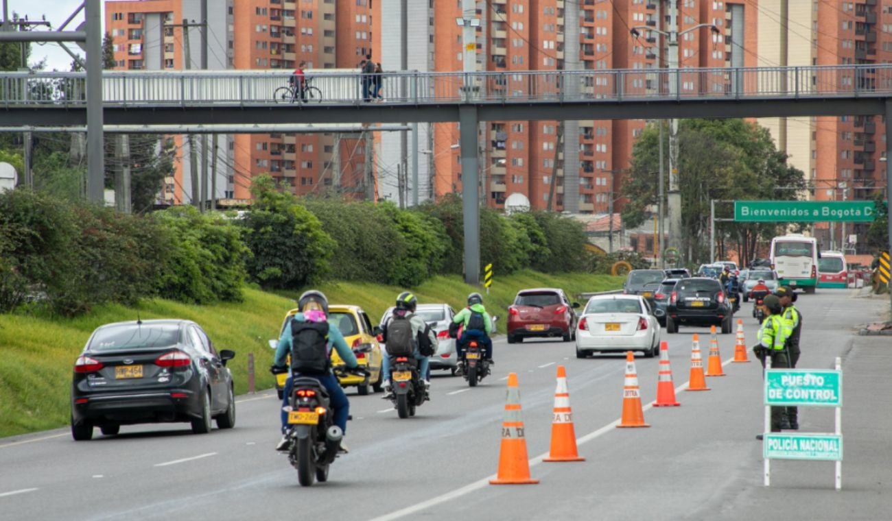 Bogotá: vehículos con pico y placa este 27 de marzo