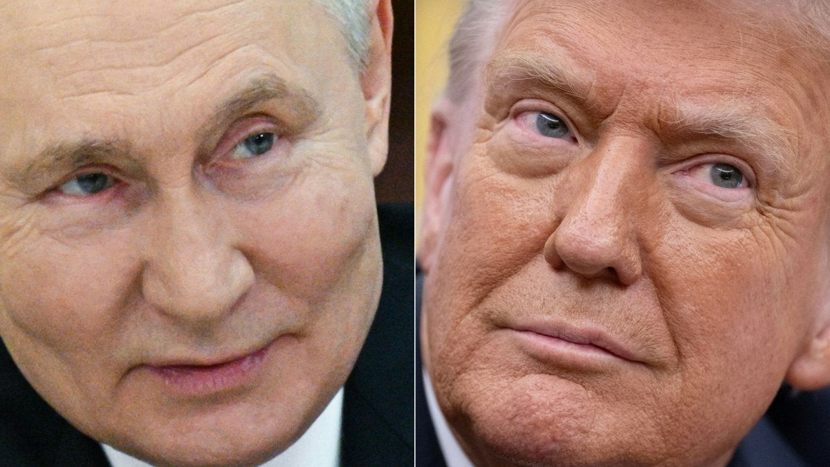 Vladimir Putin y Donald Trump
