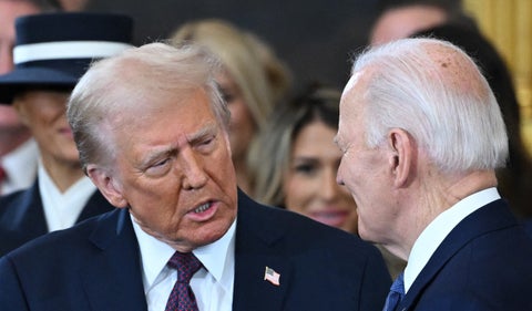 Donald Trump y Joe Biden