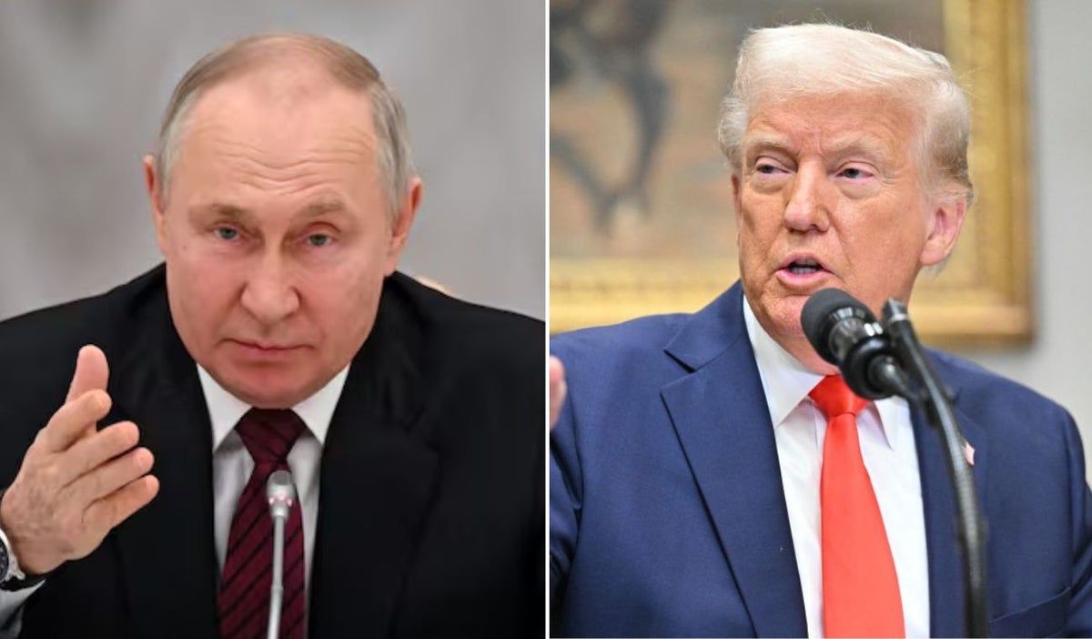 Vladimir Putin y Donald Trump