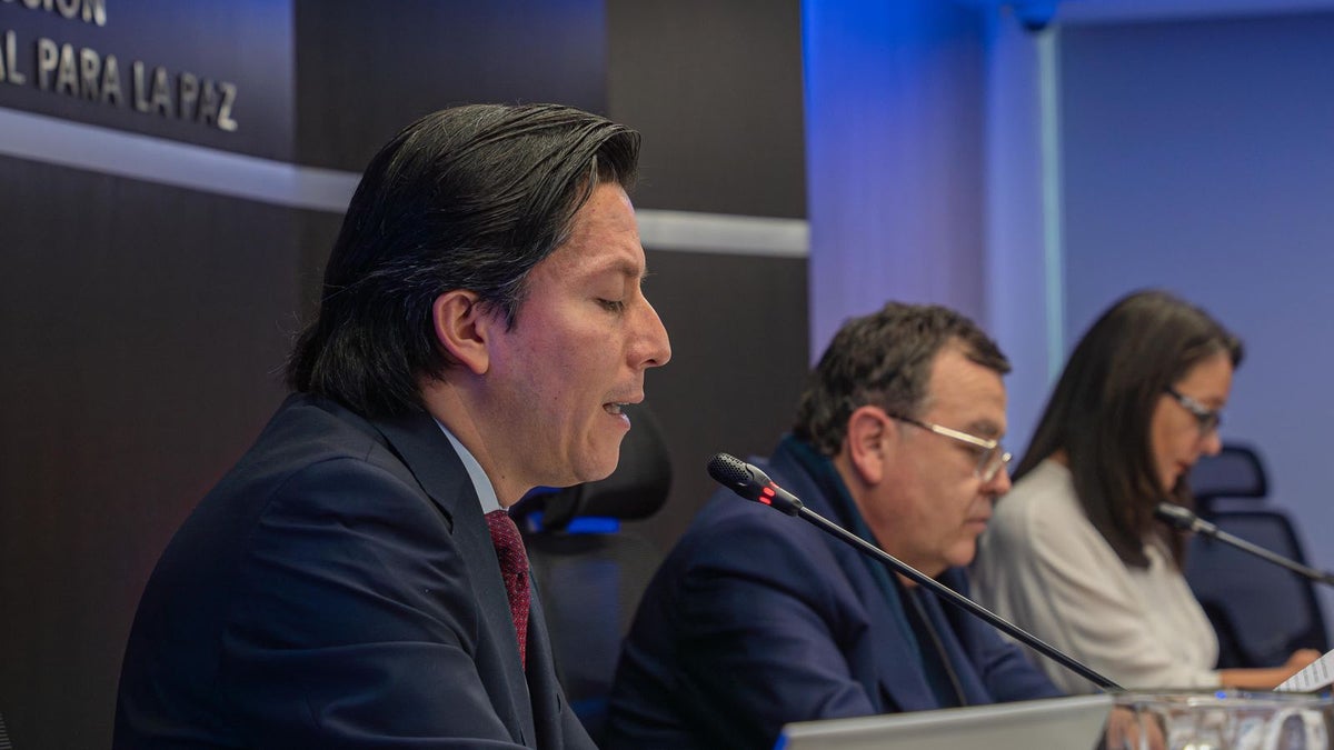 Magistrados Óscar Parra y Alejandro Ramelli